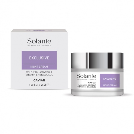 Solanie Kaviár Exkluzív éjszakai krém 50ml