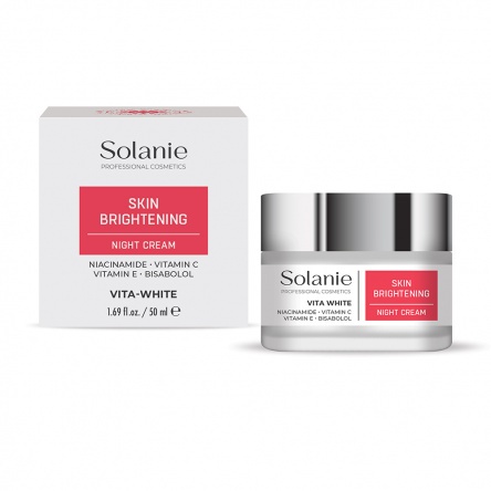 Solanie Vita White Bőrhalványító éjszakai krém 50 ml