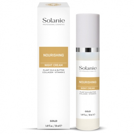 Solanie Arany tápláló éjszakai krém argán olajjal 50ml