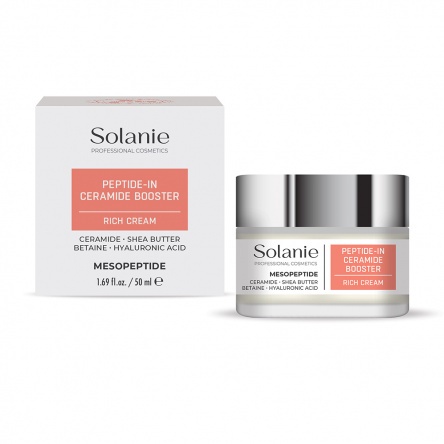 Solanie Peptide-In Ceramid Booster Krém Száraz/Extra Száraz Bőrre 50ml